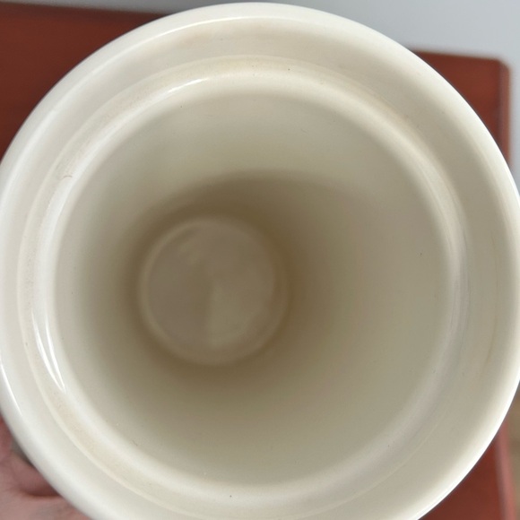 Starbucks 2014 Siren Face Ceramic 12 oz Travel Mug with Lid - Picture 7 of 10